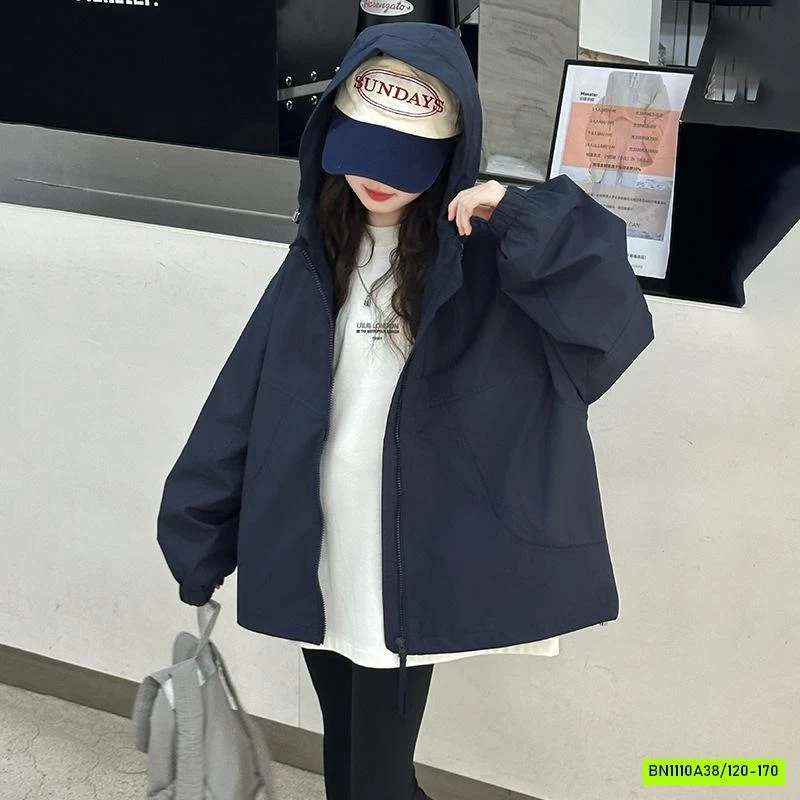 KHOÁC GIÓ XANH THAN SZ ĐẠI