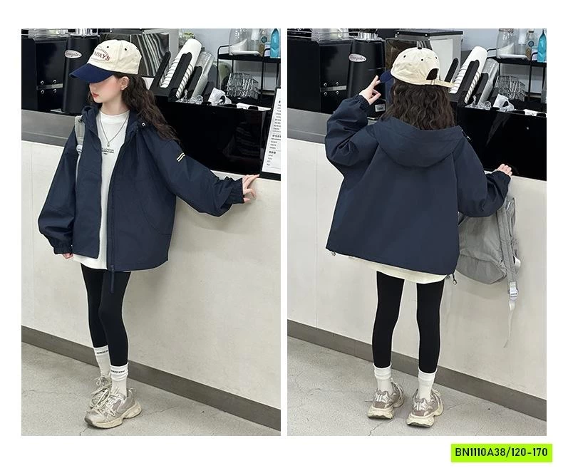 KHOÁC GIÓ XANH THAN SZ ĐẠI