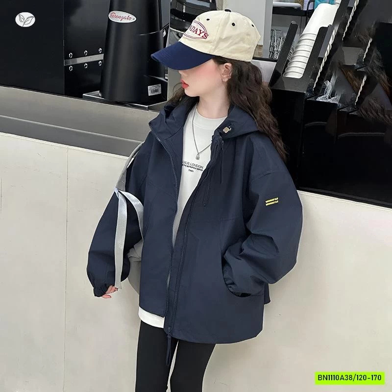 KHOÁC GIÓ XANH THAN SZ ĐẠI