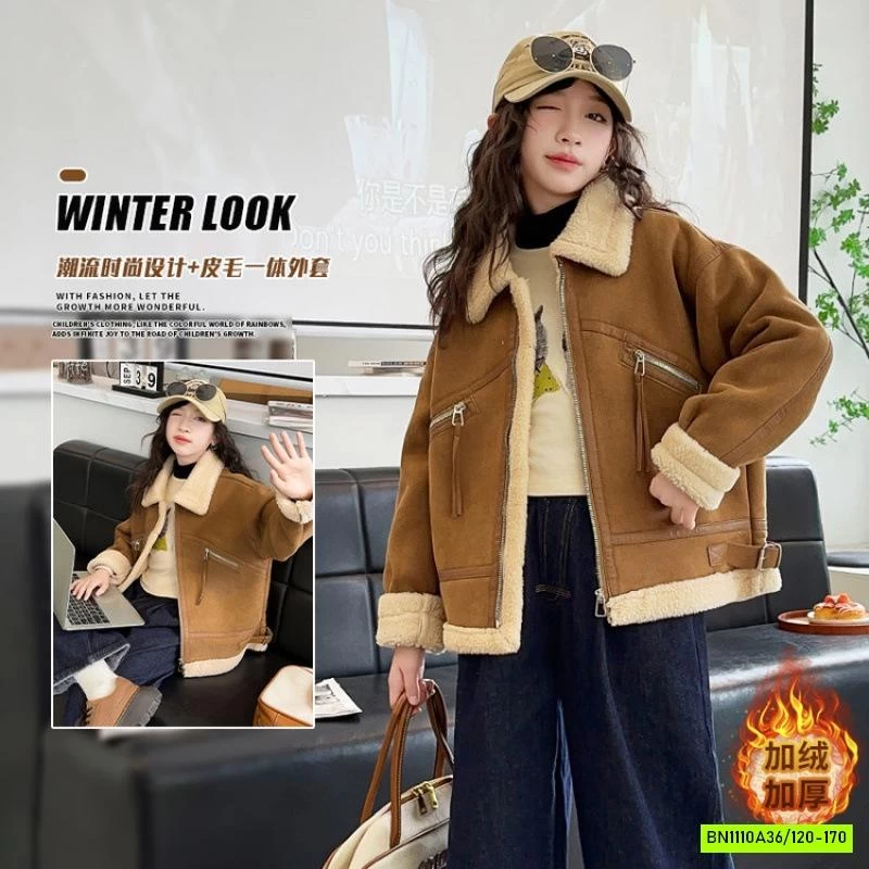 KHOÁC DA LỘN LÓT LÔNG SZ ĐẠI