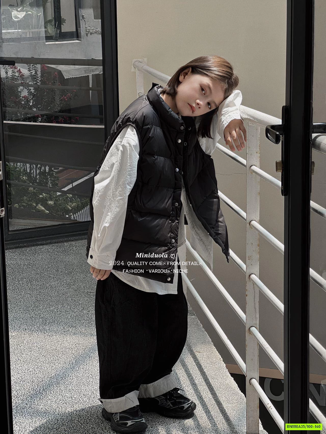 KHOÁC GILE PHAO CỔ 3P