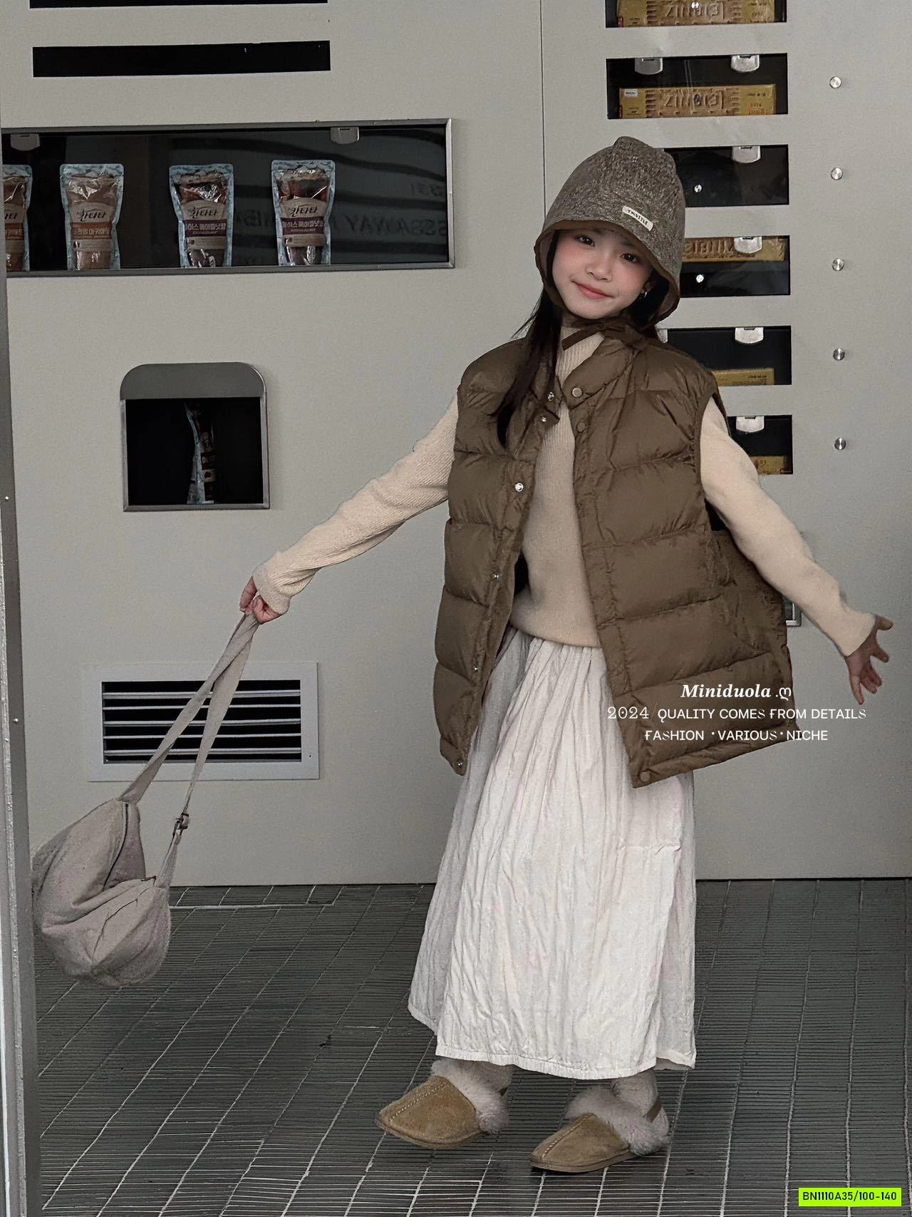 KHOÁC GILE PHAO CỔ 3P