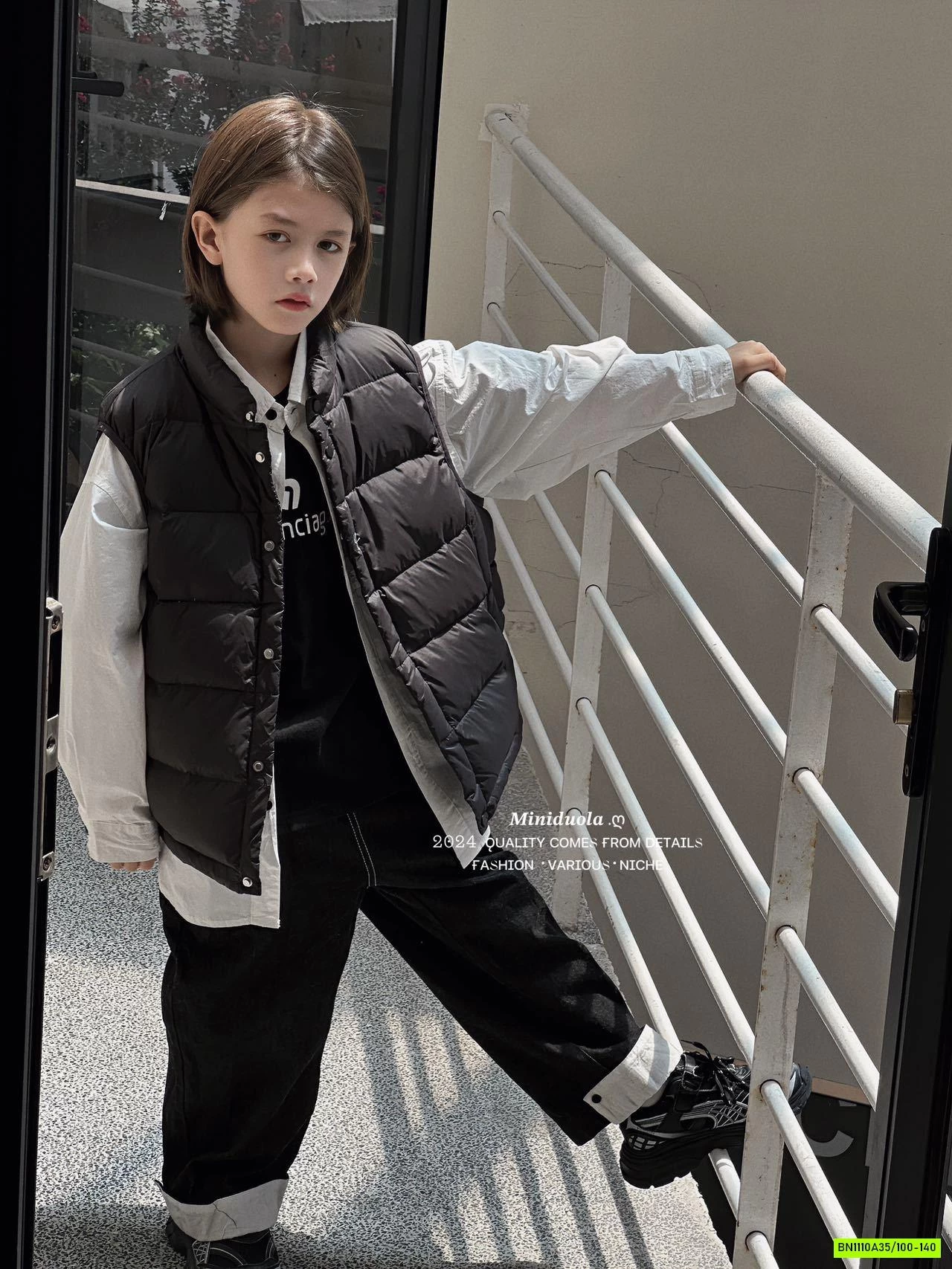 KHOÁC GILE PHAO CỔ 3P