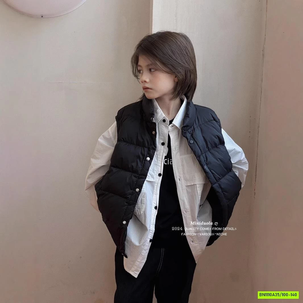 KHOÁC GILE PHAO CỔ 3P