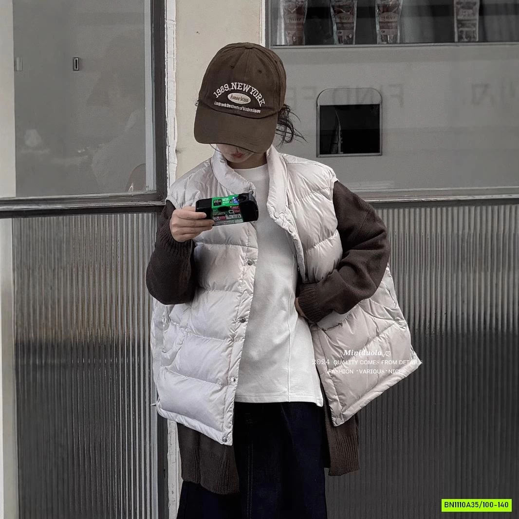 KHOÁC GILE PHAO CỔ 3P