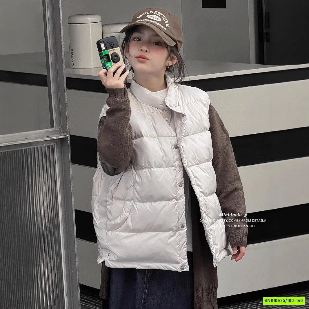 KHOÁC GILE PHAO CỔ 3P