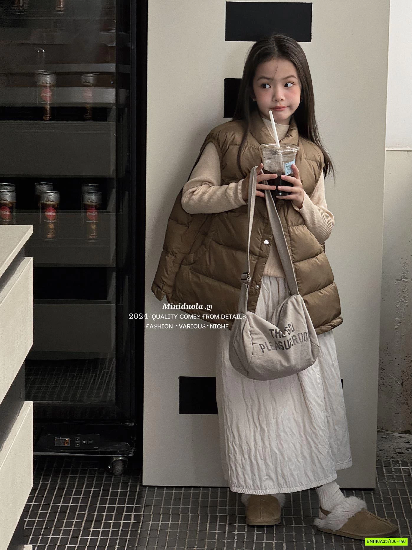 KHOÁC GILE PHAO CỔ 3P