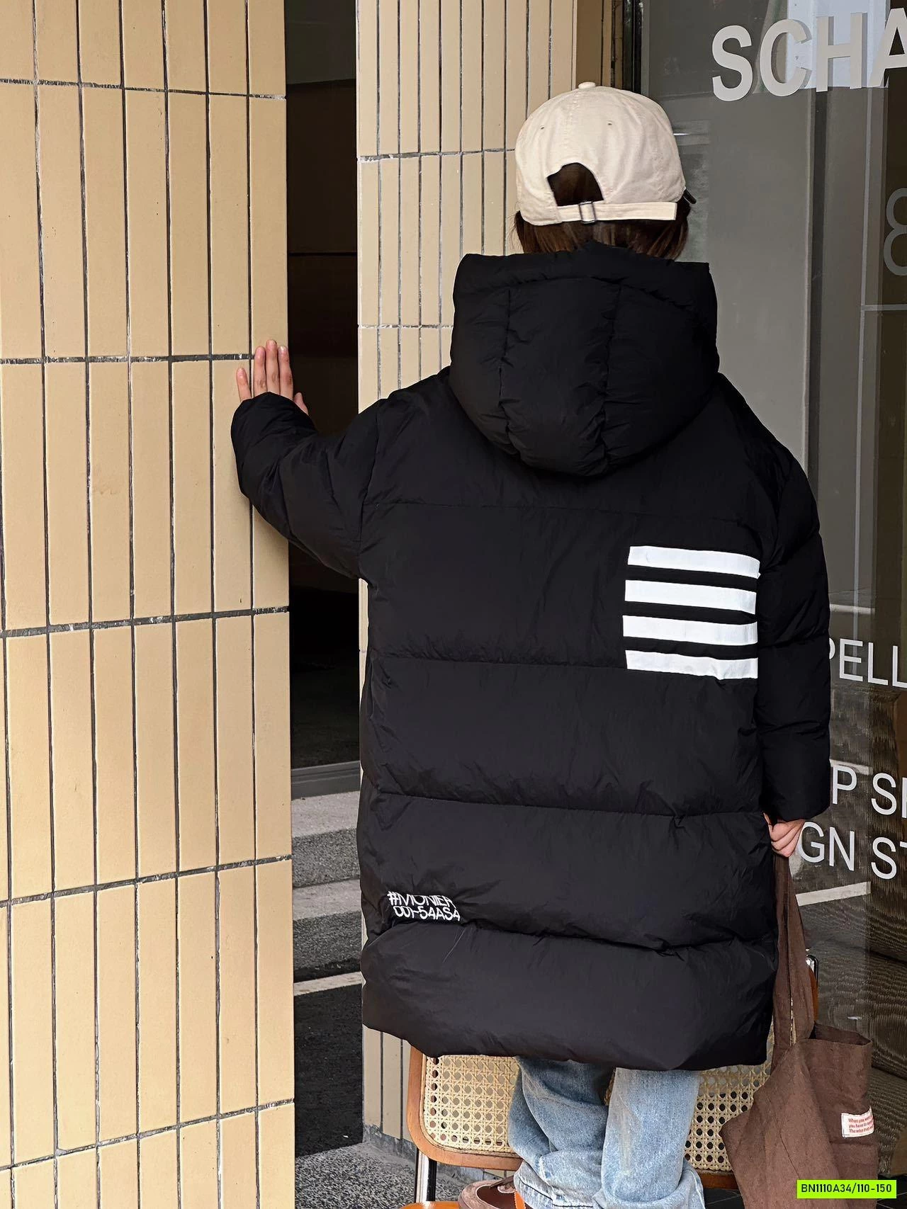 KHOÁC PHAO DÁNG DÀI KẺ TAY