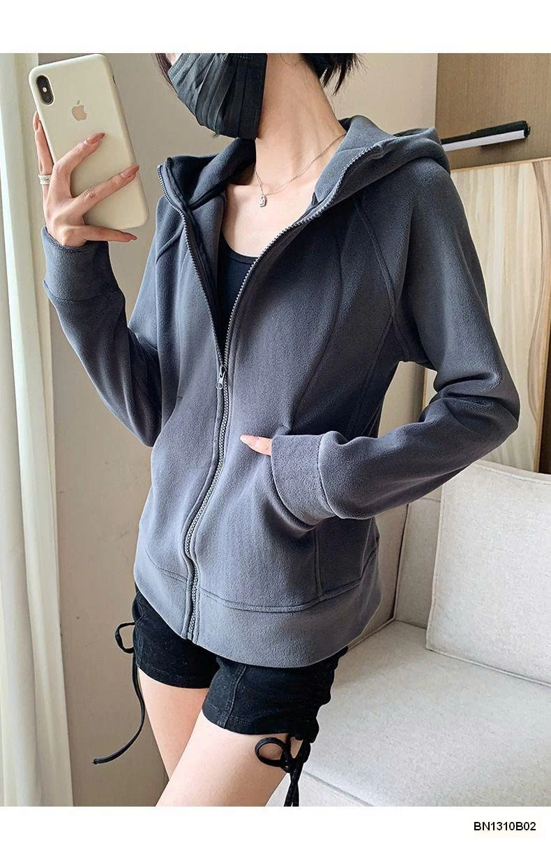 ÁO NỈ LÔNG MỀM NỮ