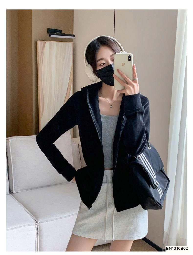 ÁO NỈ LÔNG MỀM NỮ