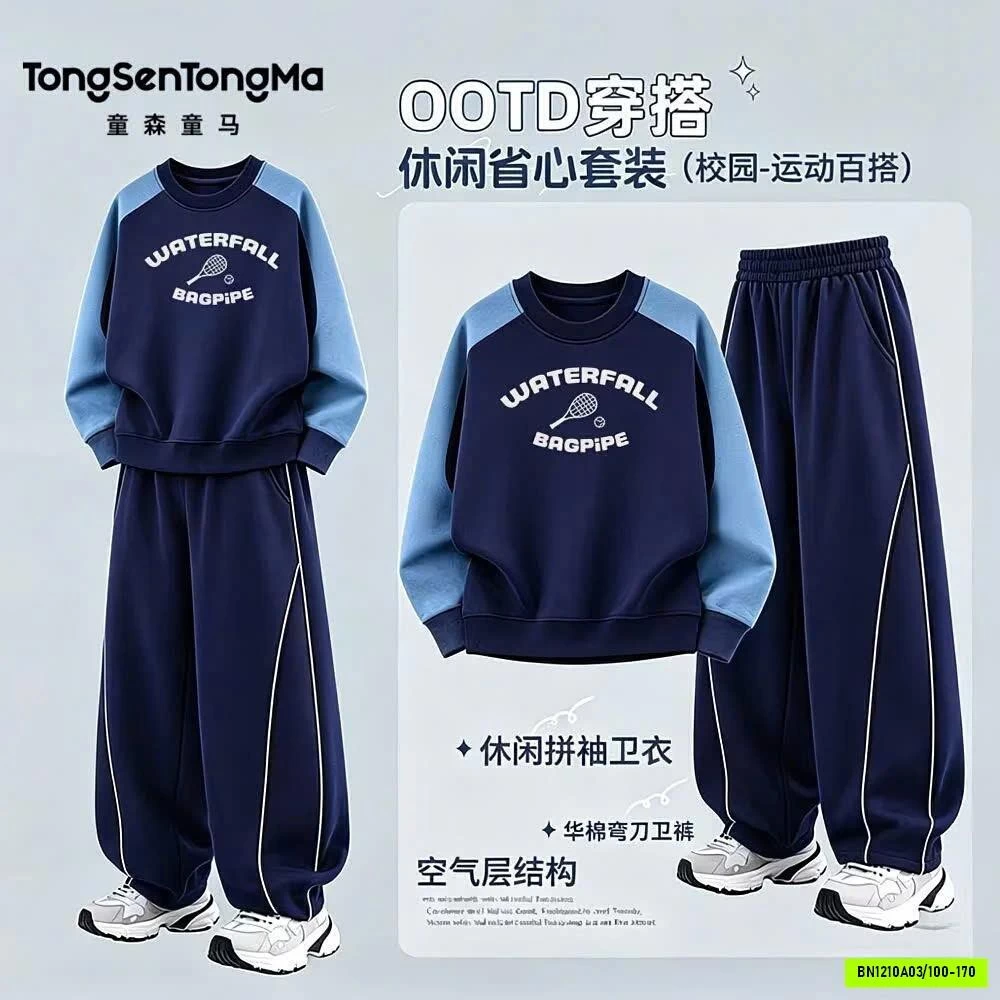 BỘ NỈ BÉ TRAI TONGSENTONGMA