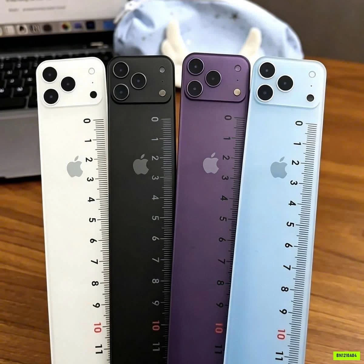 SÉT 4 THƯỚC KẺ IPHONE