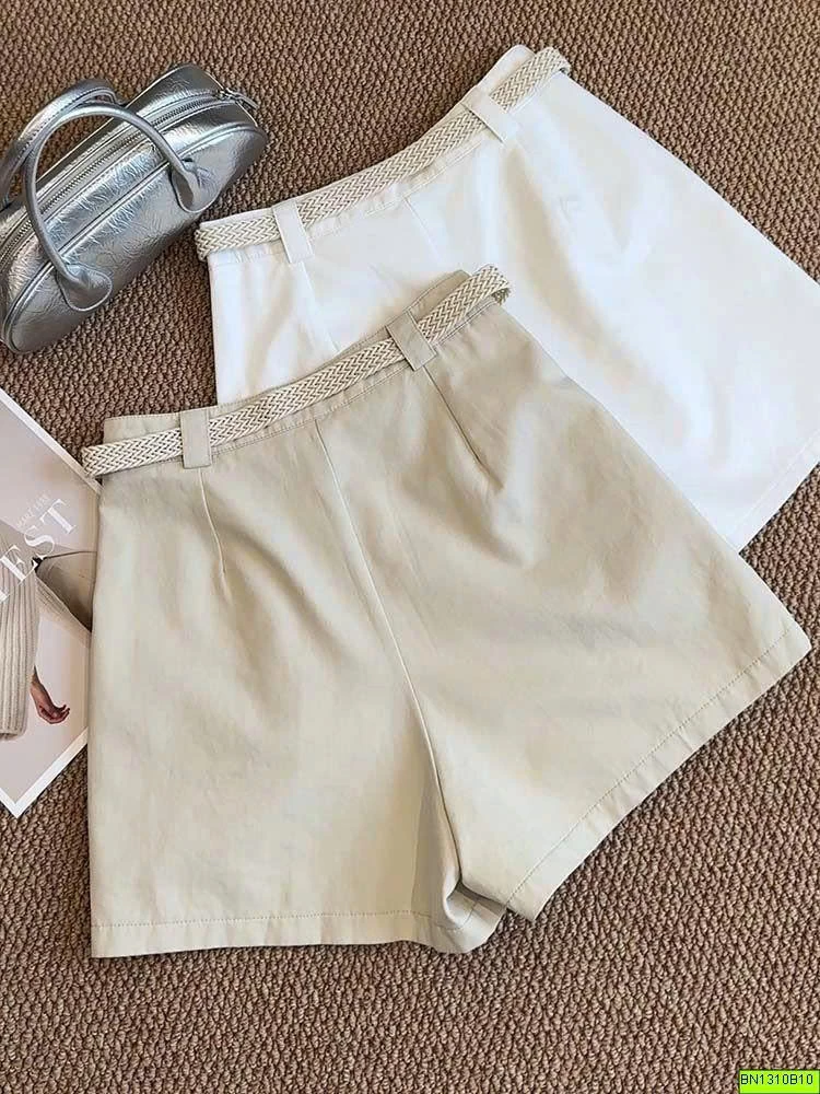 QUẦN SHORT VẢI KÈM BELF