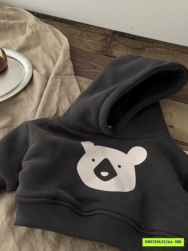 HOODIE GẤU LÓT NỈ