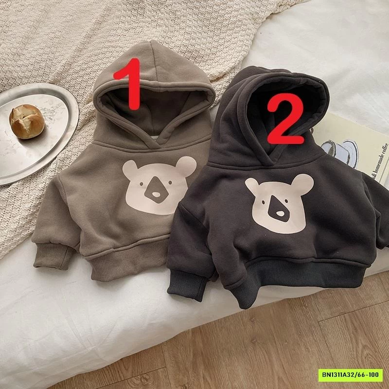 HOODIE GẤU LÓT NỈ