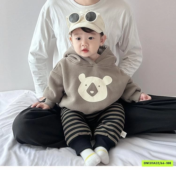 HOODIE GẤU LÓT NỈ