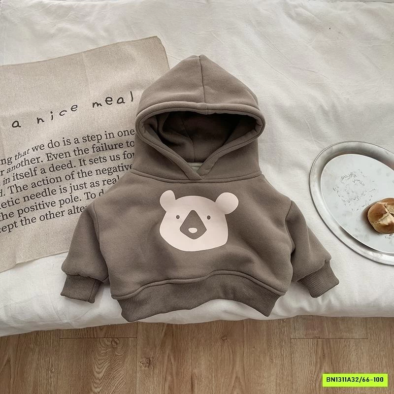 HOODIE GẤU LÓT NỈ