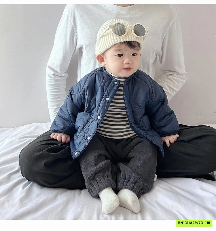 KHOÁC PHAO TRẦN TRÁM CỔ TRÒN