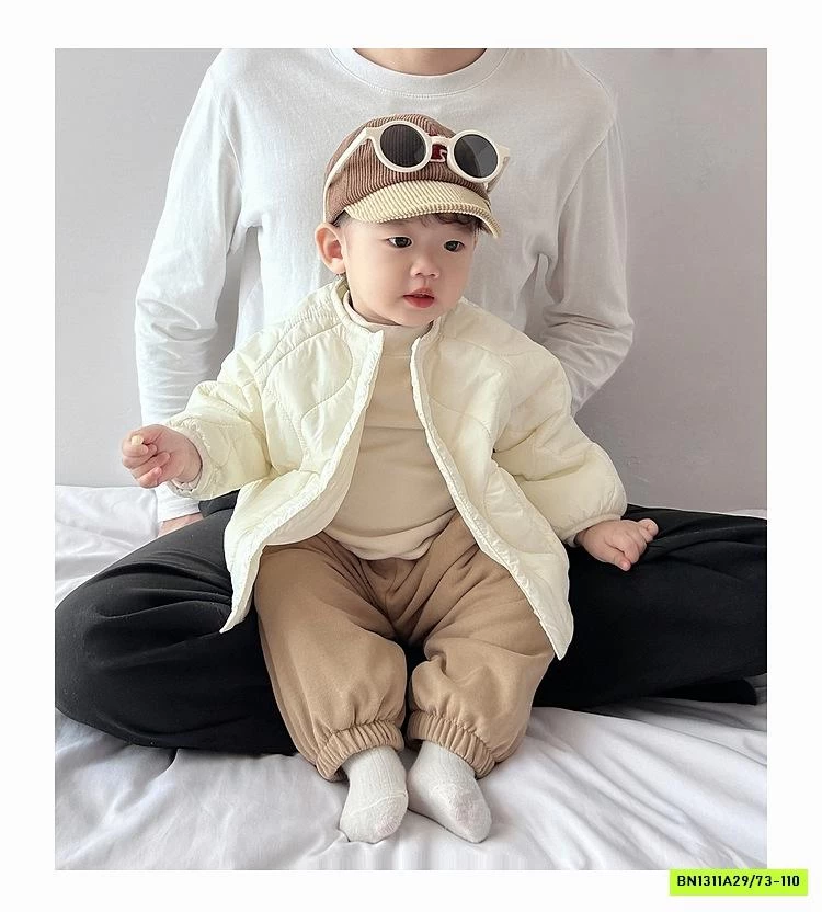 KHOÁC PHAO TRẦN TRÁM CỔ TRÒN