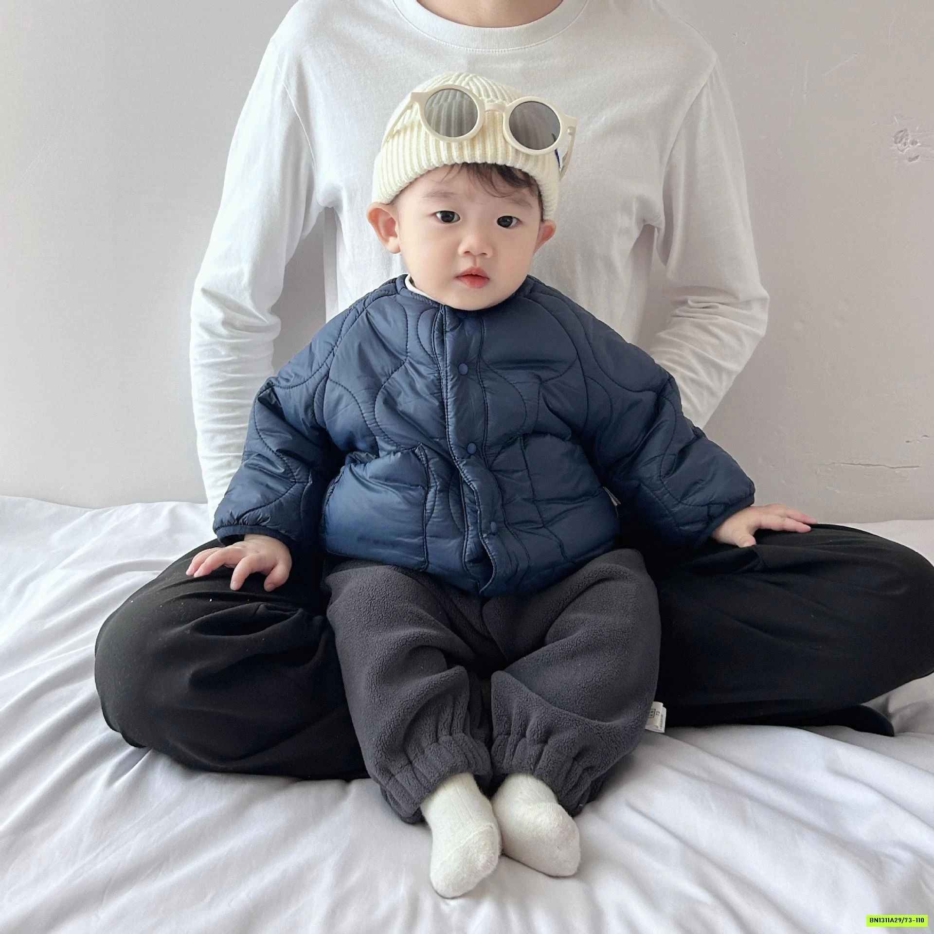 KHOÁC PHAO TRẦN TRÁM CỔ TRÒN