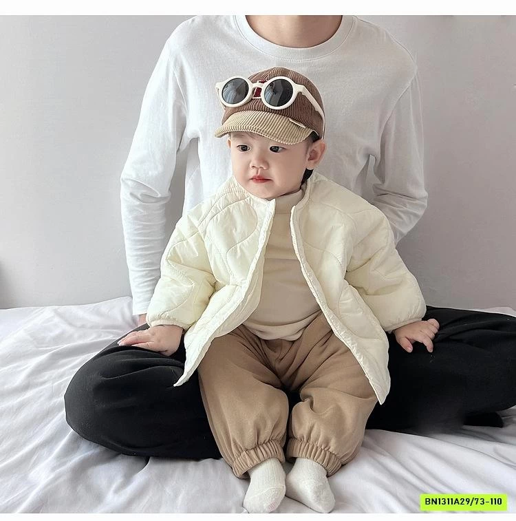 KHOÁC PHAO TRẦN TRÁM CỔ TRÒN