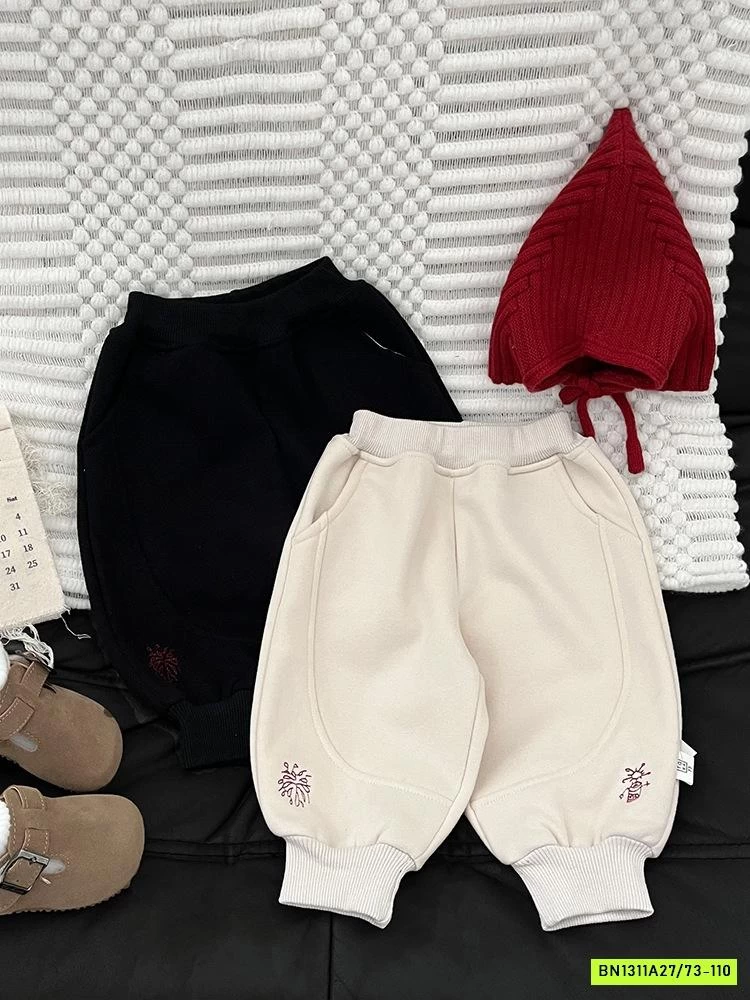 QUẦN BO GẤU LÓT LÔNG CỪU GÂN TRƯỚC