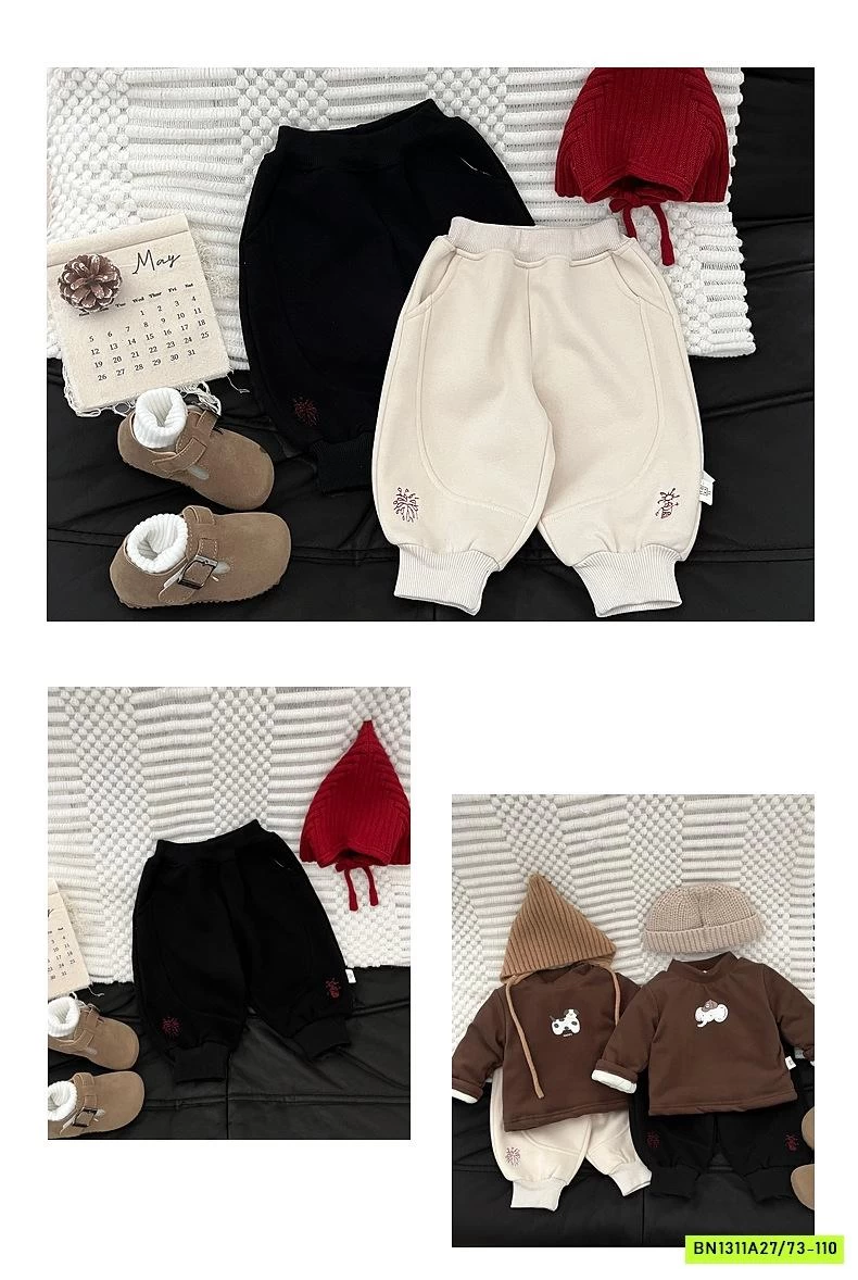 QUẦN BO GẤU LÓT LÔNG CỪU GÂN TRƯỚC