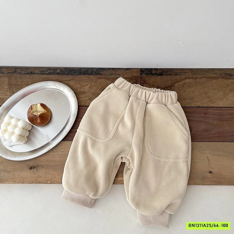 QUẦN NHUNG BO GẤU LÓT NỈ