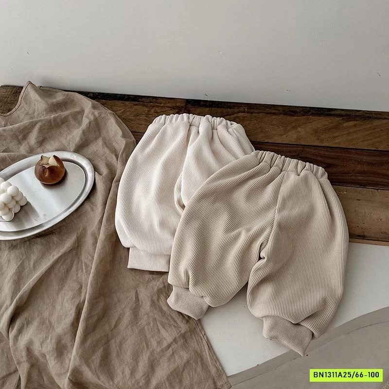 QUẦN NHUNG BO GẤU LÓT NỈ