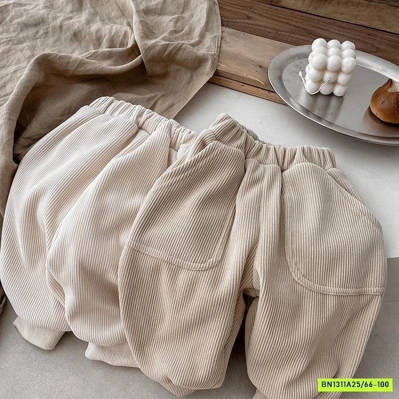 QUẦN NHUNG BO GẤU LÓT NỈ