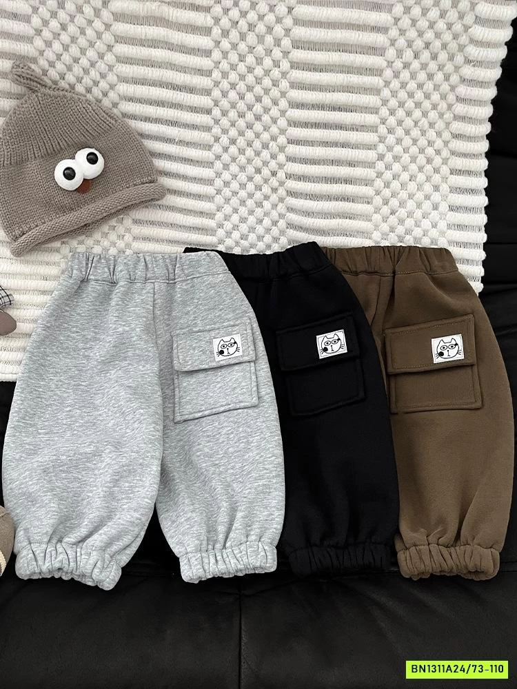 QUẦN NỈ TÚI HỘP LÓT LÔNG CỪU