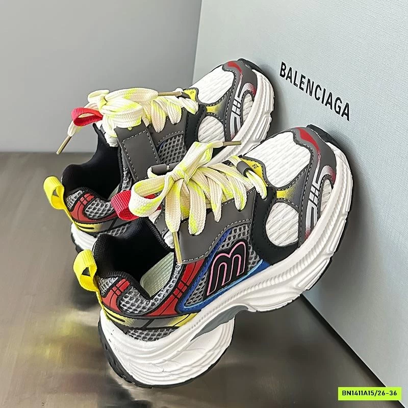 SNEAKER LƯỚI PHỐI MÀU CÁ TÍNH