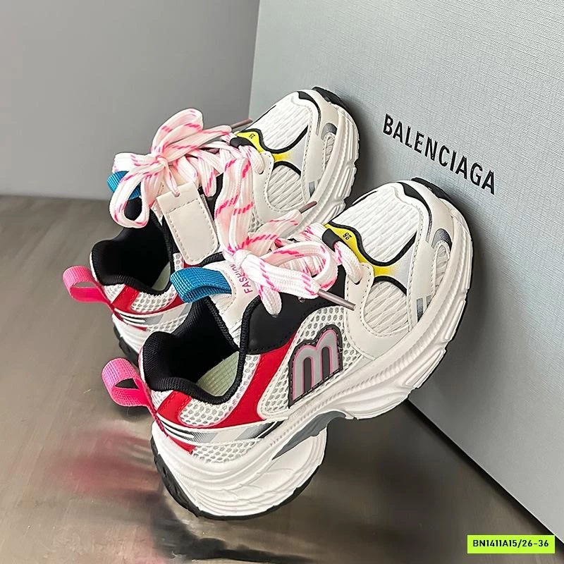 SNEAKER LƯỚI PHỐI MÀU CÁ TÍNH