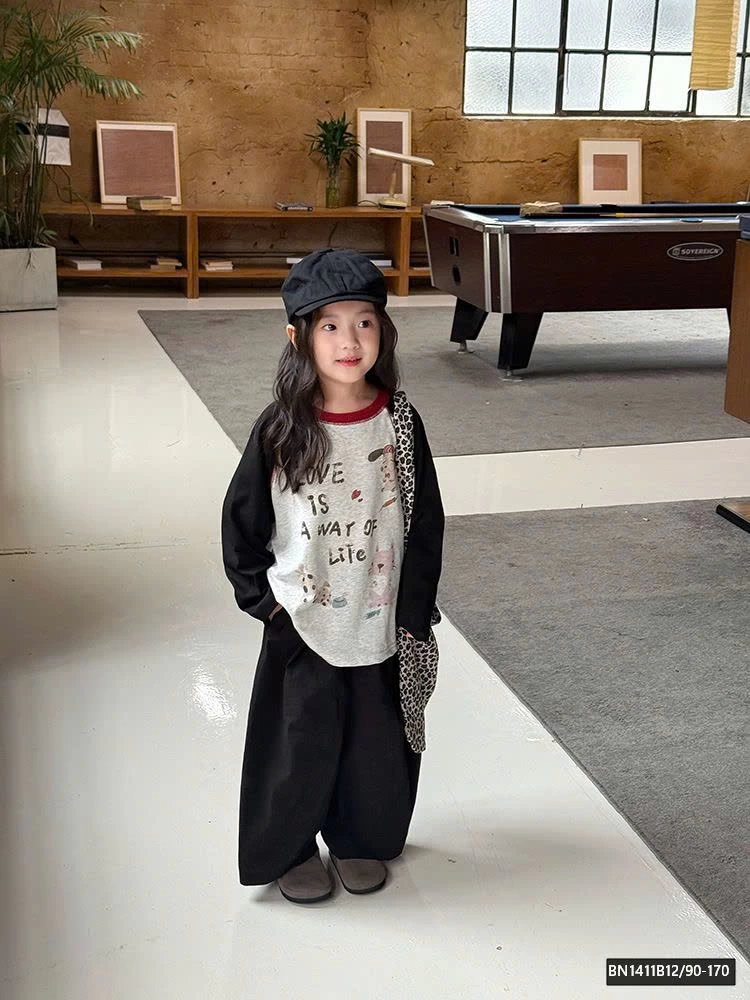 BAGGY THÔ MỀM 25F064 AMBB