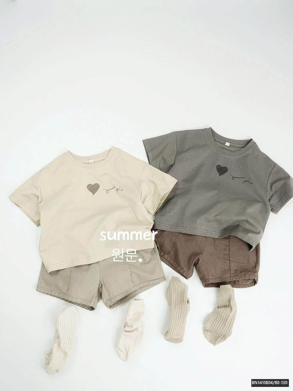 ÁO THUN HÈ TRÁI TIM HÀN QUỐC