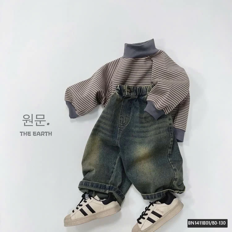 QUẦN JEAN BẠC MÀU HÀN QUỐC