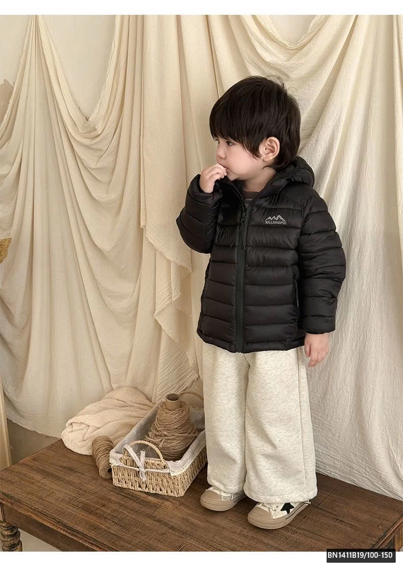 ÁO PHAO LÔNG VŨ TRƠN MÀU CHO BÉ