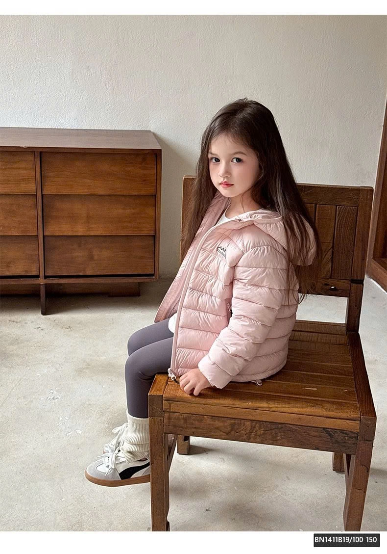 ÁO PHAO LÔNG VŨ TRƠN MÀU CHO BÉ