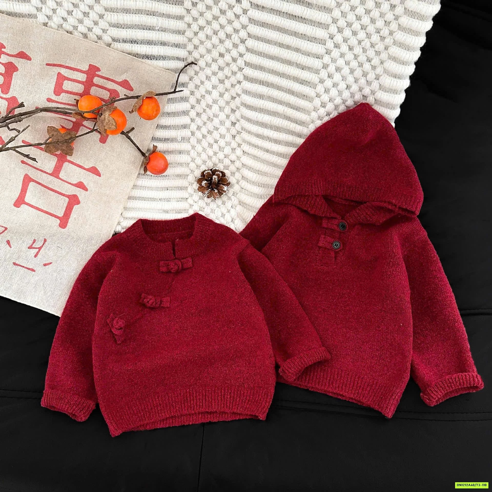 ÁO LEN ĐỎ SZ NHÍ