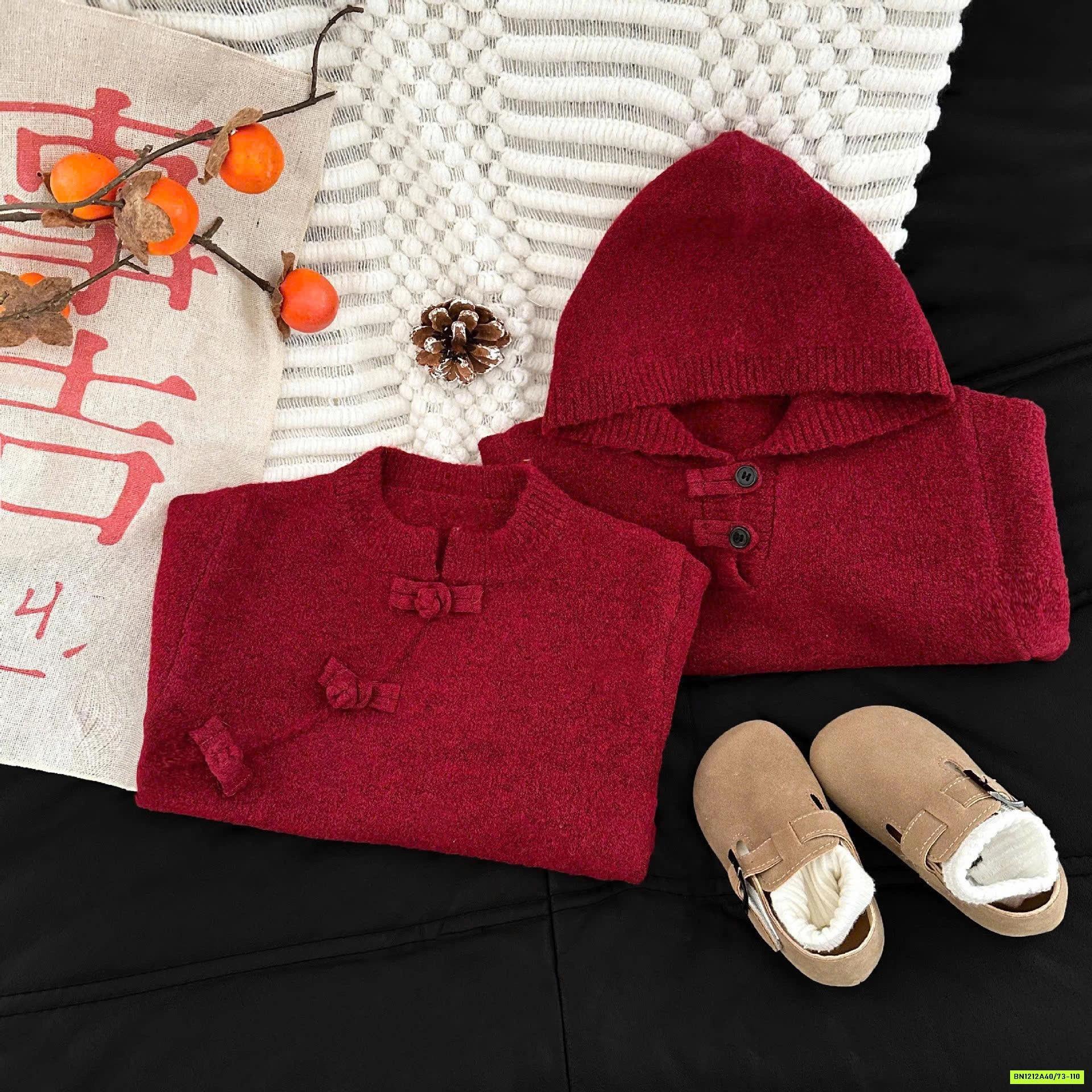 ÁO LEN ĐỎ SZ NHÍ