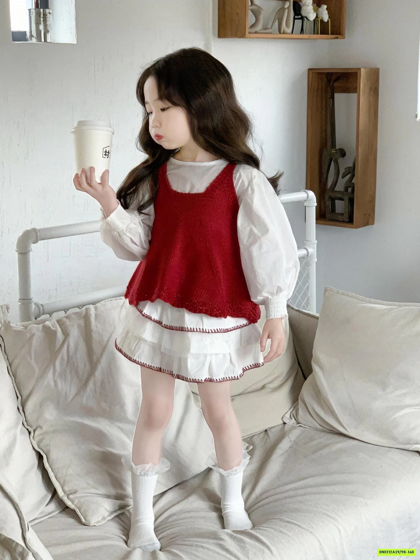 SÉT BABYDOLL GILE ĐỎ 3 CHI TIẾT