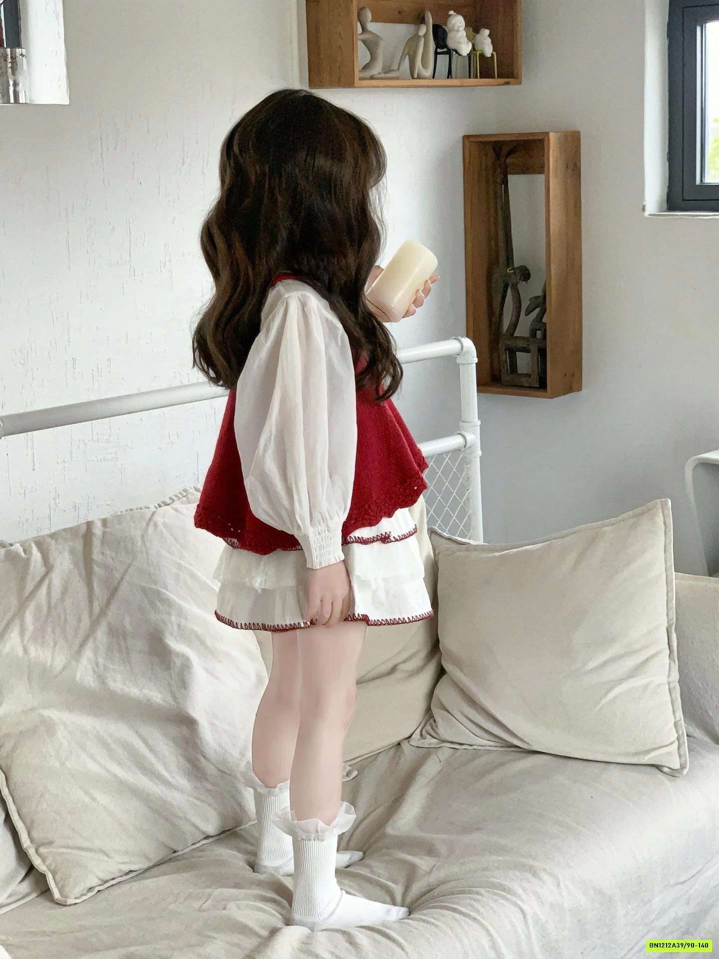 SÉT BABYDOLL GILE ĐỎ 3 CHI TIẾT