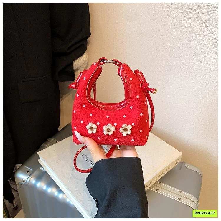 XẮC MINI NHUNG HOA NHÍ