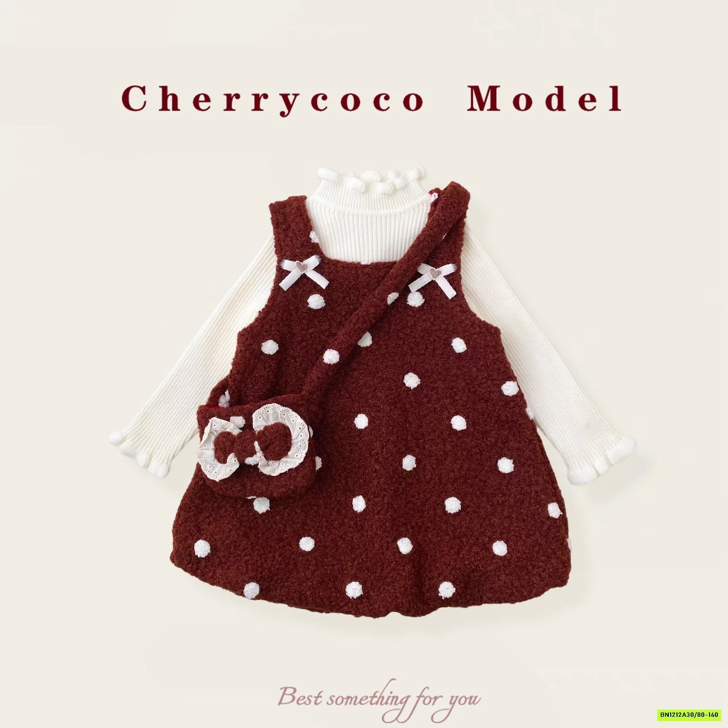 ĐẦM BÍ BÔNG CHẤM BI CHERRYCOCO