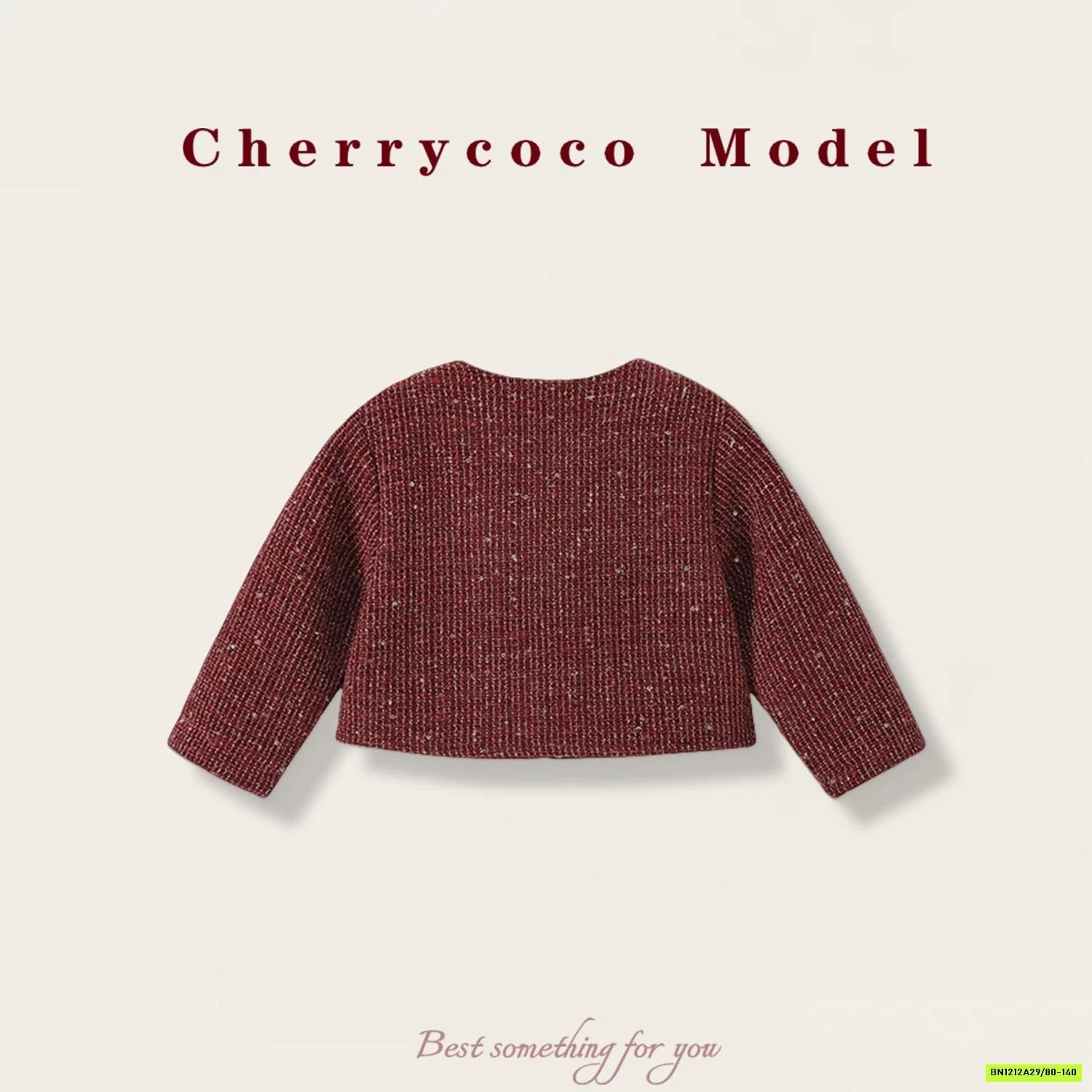 SÉT ĐẦM DẠ KÈM ÁO KHOÁC CHERRYCOCO