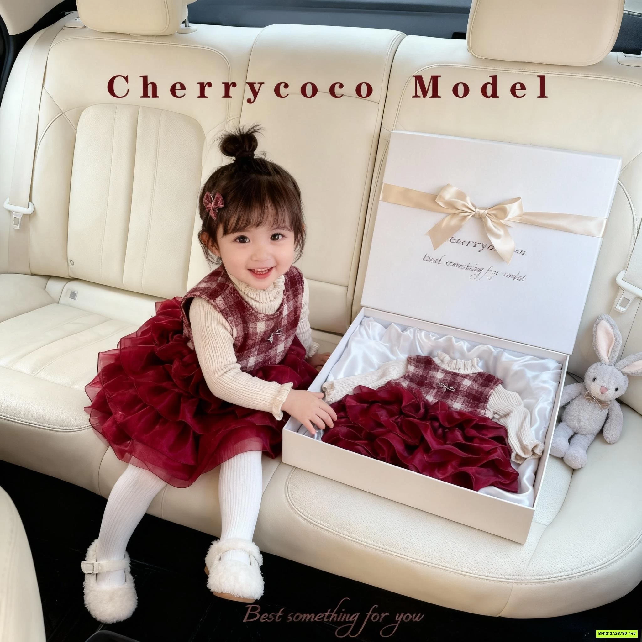 SÉT ĐẦM DẠ ĐỎ TUTU CHERRYOCO