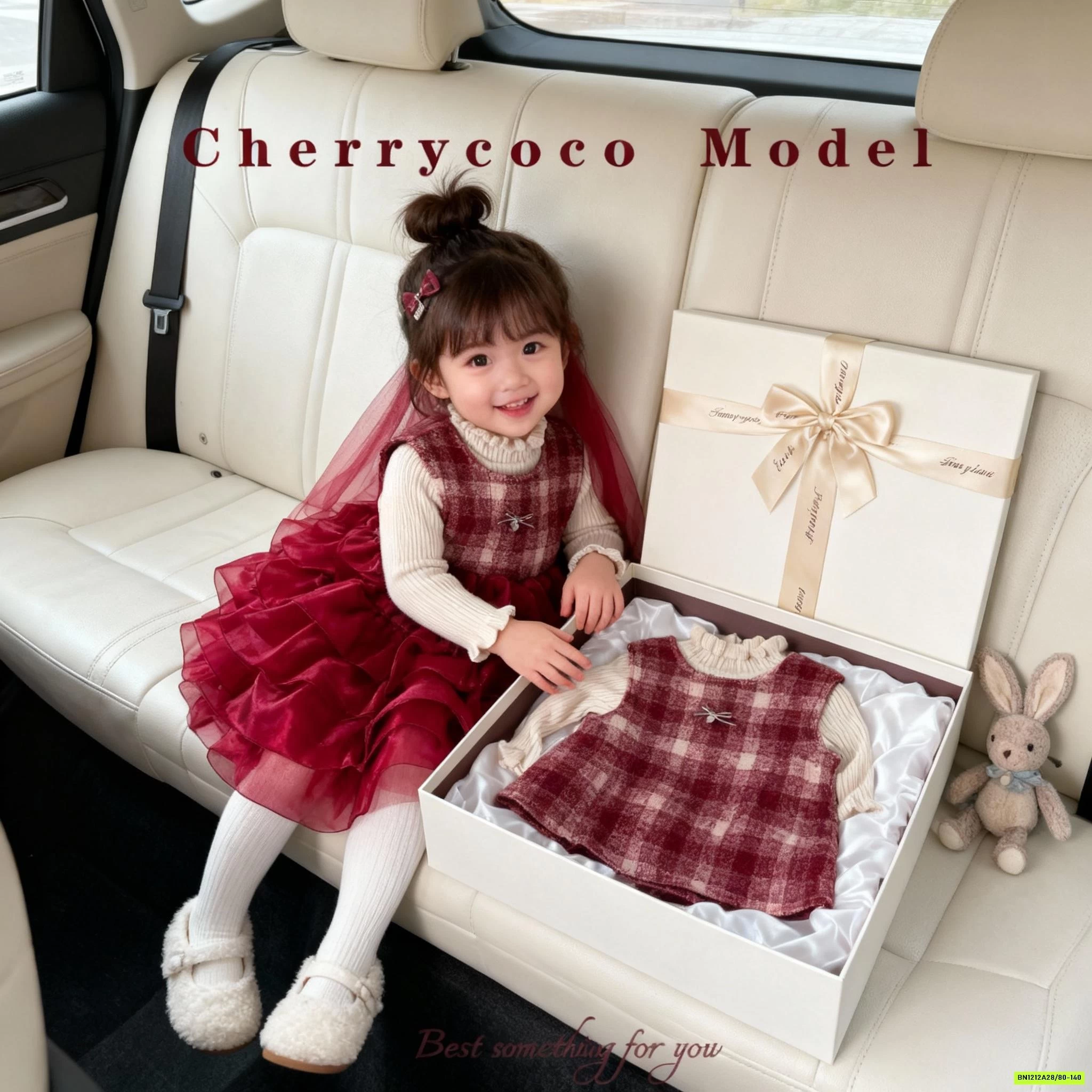 SÉT ĐẦM DẠ ĐỎ TUTU CHERRYOCO