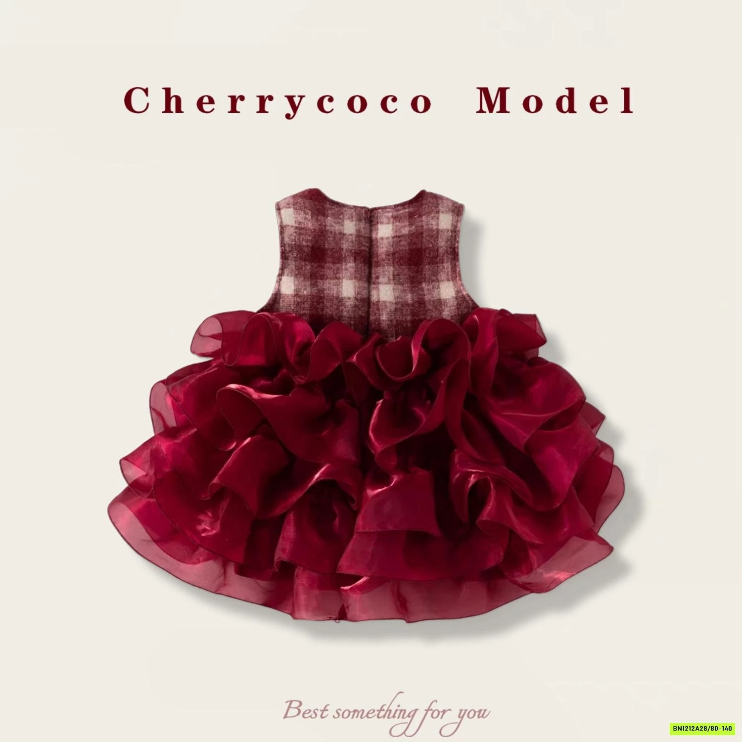 SÉT ĐẦM DẠ ĐỎ TUTU CHERRYOCO