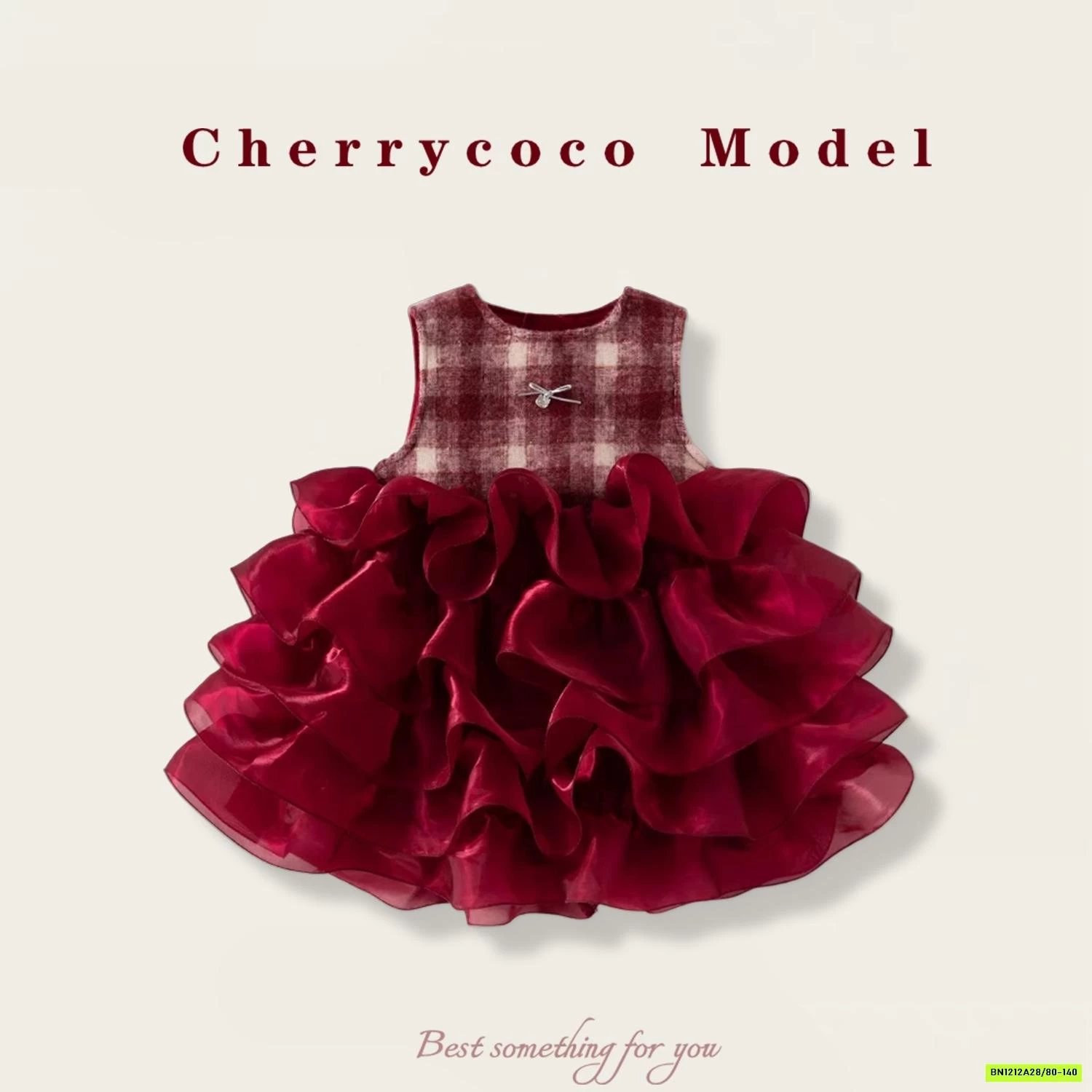 SÉT ĐẦM DẠ ĐỎ TUTU CHERRYOCO