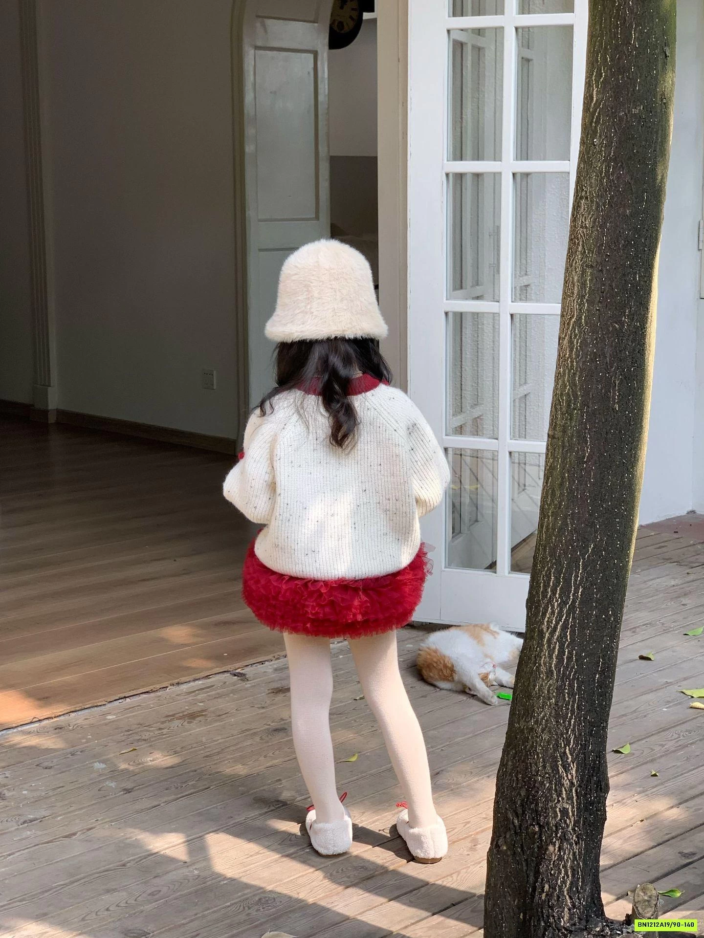 SÉT ÁO LEN MIX CV VOAN ĐỎ